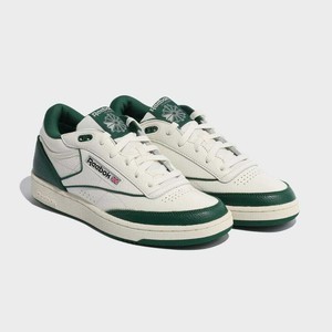 dark green reebok classics