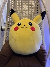 Official Squishmallows Pokemon 24" Giant Jumbo Pikachu Plush Soft NWT