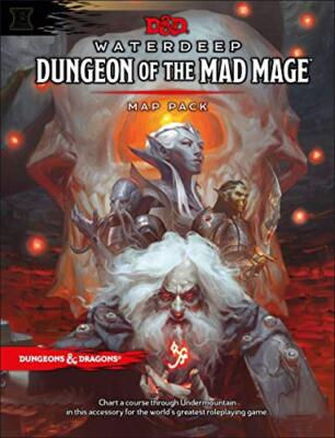D&D RPG - Dungeon of the Mad Mage Maps and Miscellany - English