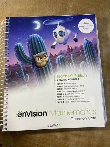 enVision Mathematics Common Core Teacher's Ed. Gr. K Vol 1 Program Overview Lot - Picture 6 of 6