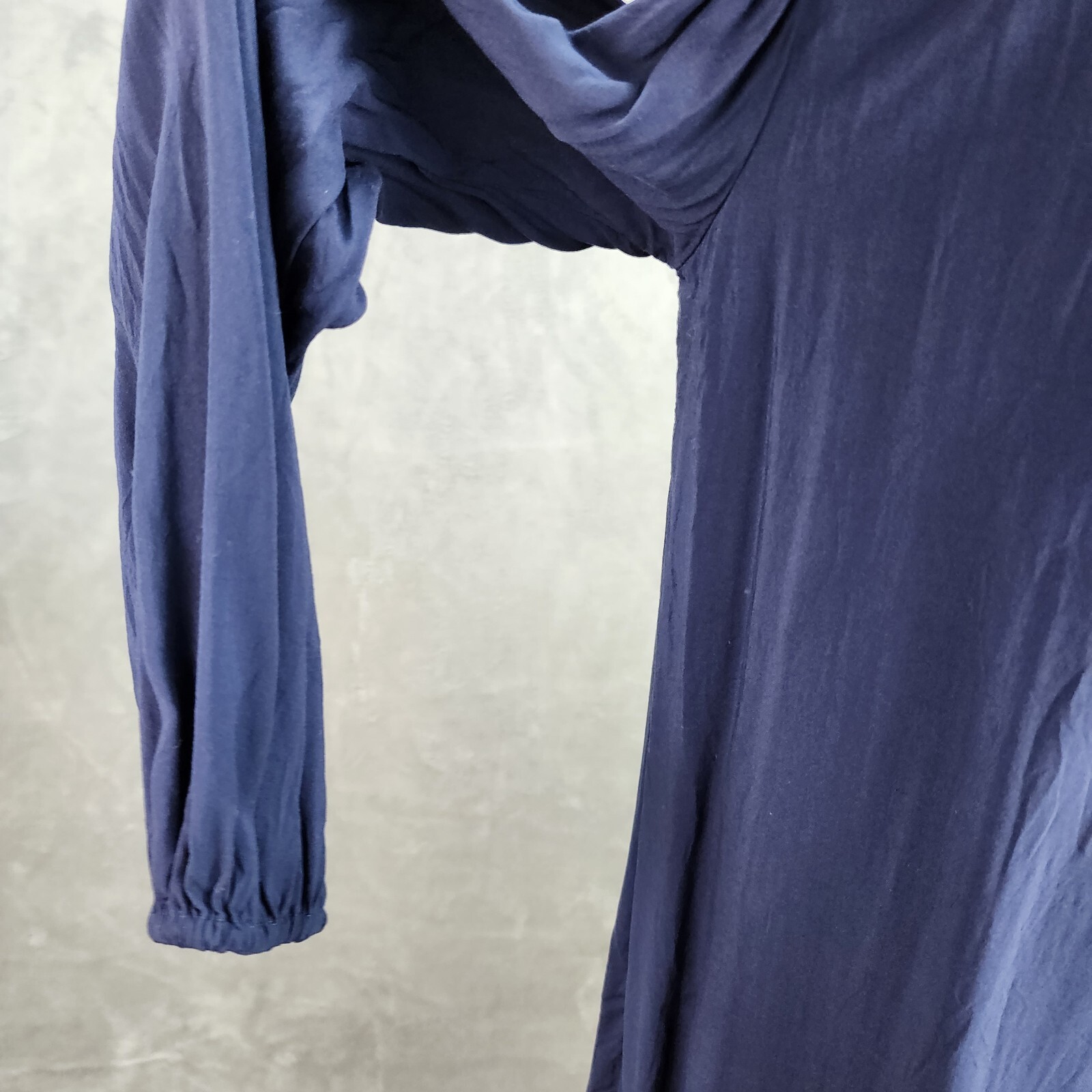 Anthropologie ELAN Shirt Dress Women’s Small Blue Chambray Lightweight Tie-Front