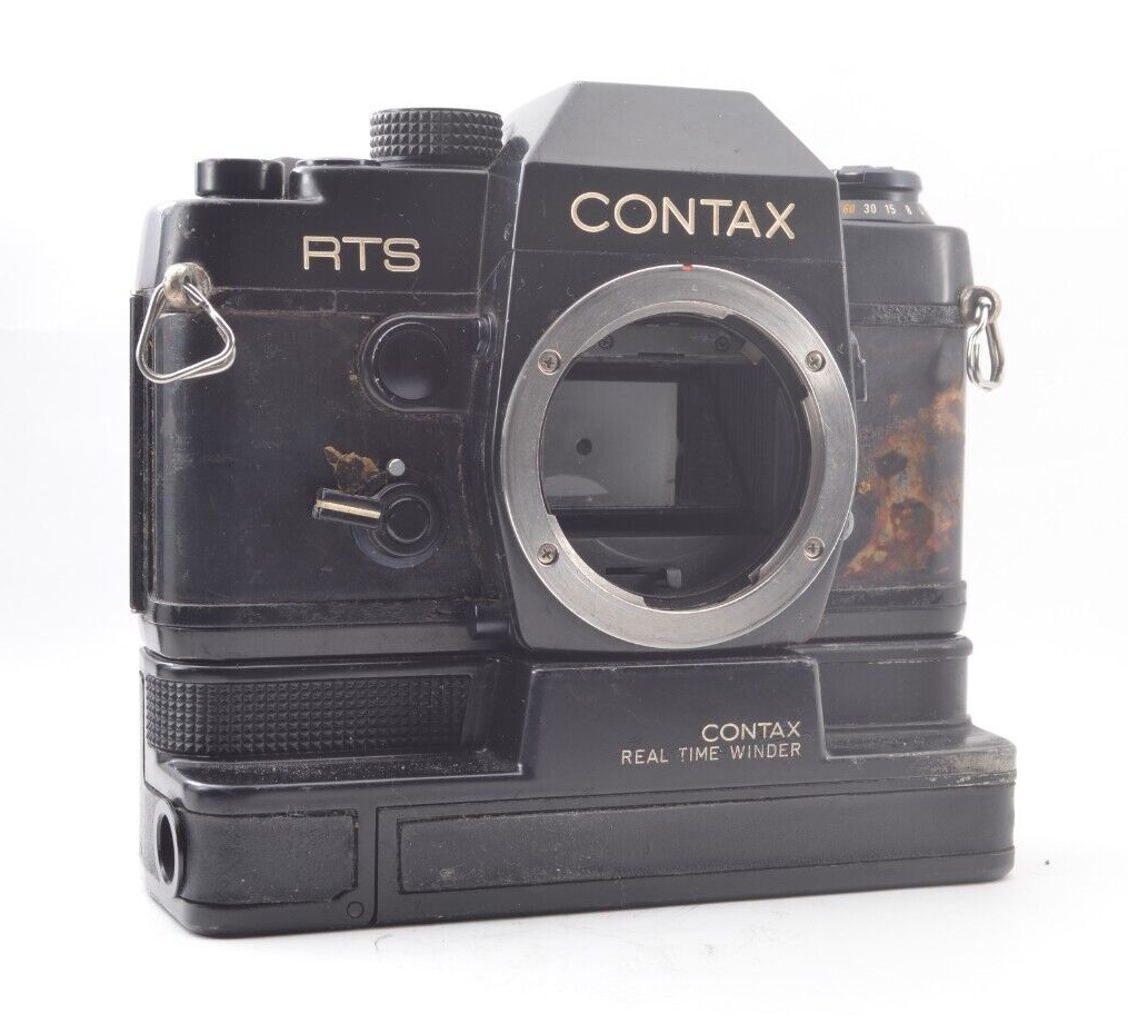 Excellent+5】 CONTAX YASHICA RTS 35mm film camera SLR From Japan
