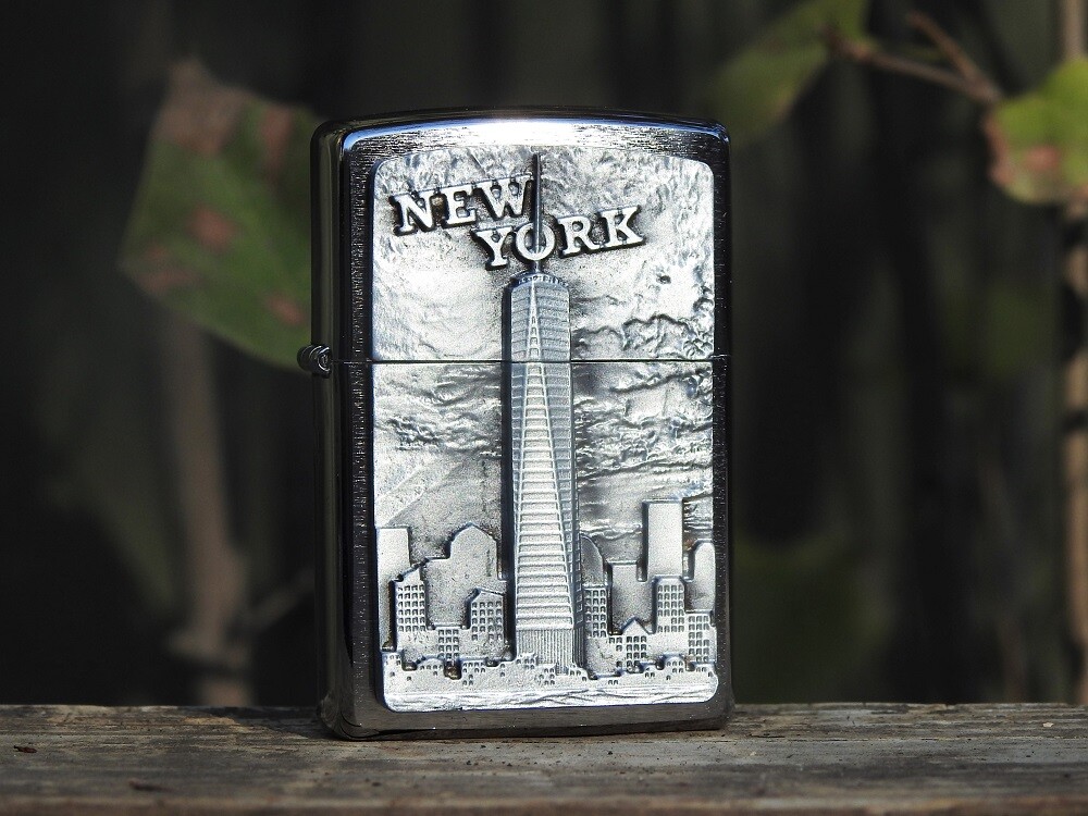 【希少レア】よーじや　アメリカ輸入品　2003年頃　新品未使用 Zippo Lighter - New York City - One World Trade Center