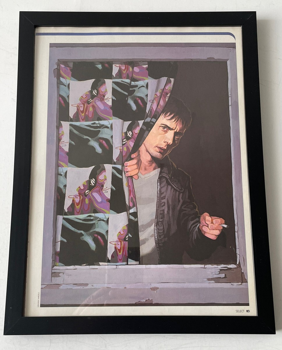 Rare Brett Anderson Suede Illustration Art Photo 9x12