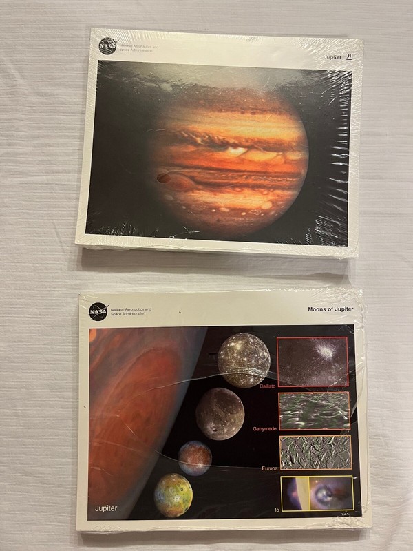 ~100 copies of Jupiter and Galilean Moons NASA  1997