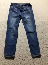 American Eagle Outfitters Jeans Womens 4 Super Stretch Med. Wash Jegging Ankle