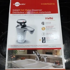 InSinkErator Instant Hot Water Dispenser Chrome Silver - H-CONTOUR-SS