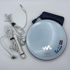 SONY D-NE730 CD Walkman White w/Remote  Earphone Portable CD Player