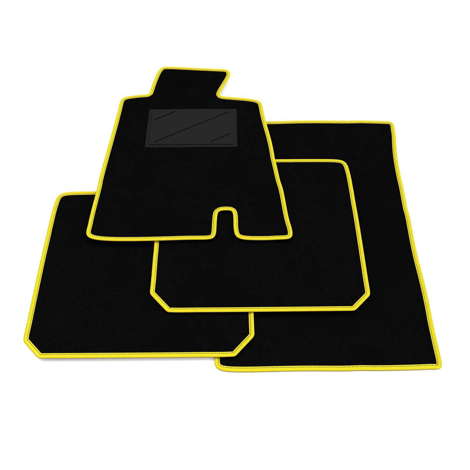 Tapis de sol pour Volvo 164 (1968-1975) en moquette noire sur mesure
