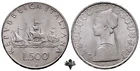 ITALIAN REPUBLIC 500 lire 1967 SILVER Caravelle