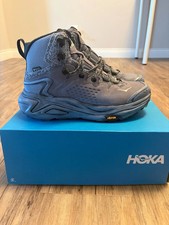 💎 HOKA Kaha 3 GORE-TEX Elite Hiking Boots - Men 8.5 / Women 10 Grey Skies Lilac