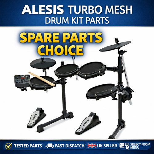 Alesis Turbo Mesh Drum Kit Spare Parts – Module Snare Tom Cymbal Pedal Rack Arm