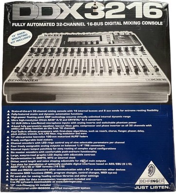 Behringer DDX3216 Digital Mischpult 32 Kanal Defekt mit Verpackung + Zubehör