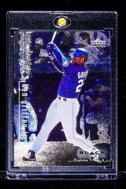 Ken Griffey Jr. SILVER METAL FOIL CARD Seattle Mariners HOF