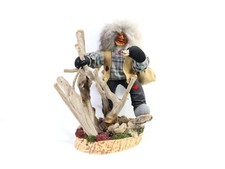 Large Vintage Norwegian Troll Figurine – Handmade 1970s Scandinavian Folk Art