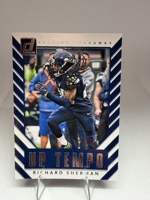 2017 Panini Donruss - Up Tempo Richard Sherman #20 Seattle Seahawks  