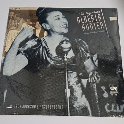 Alberta Hunter London Sessions Jack Jackson DRG Vinyl LP Jazz SL 5195