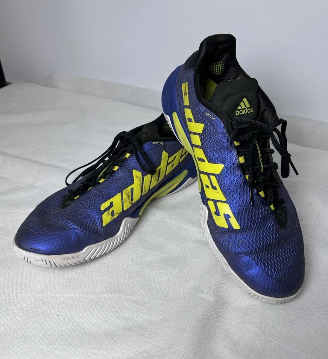 5月のバリケード Adidas Barricade Black Blue Metallic for sale | eBay
