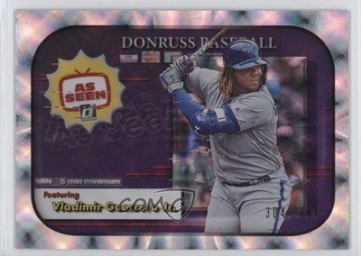 2020 Panini Donruss As Seen Silver 304/349 Vladimir Guerrero Jr #AS-6 0mm9