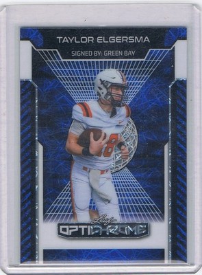 2025 LEAF OPTICHROME TAYLOR ELGERSMA ROOKIE RC AUTOGRAPH  1/1
