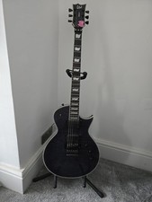 ESP LTD EC-1000 FR, See-Thru BlackGuitar