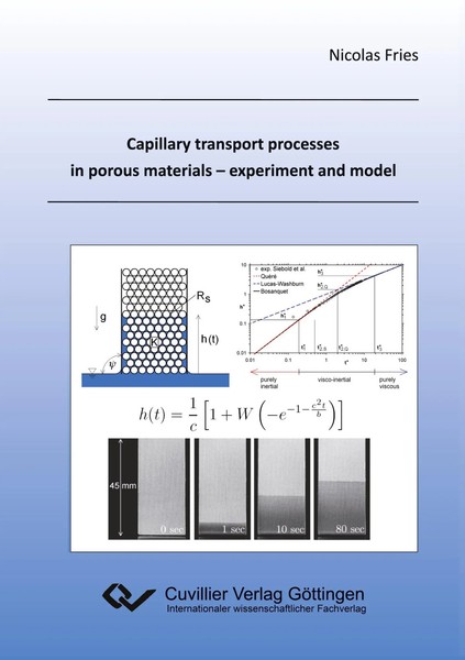 Nicolas Fries | Capillary Transport Processes In Porous Materials -...-image
