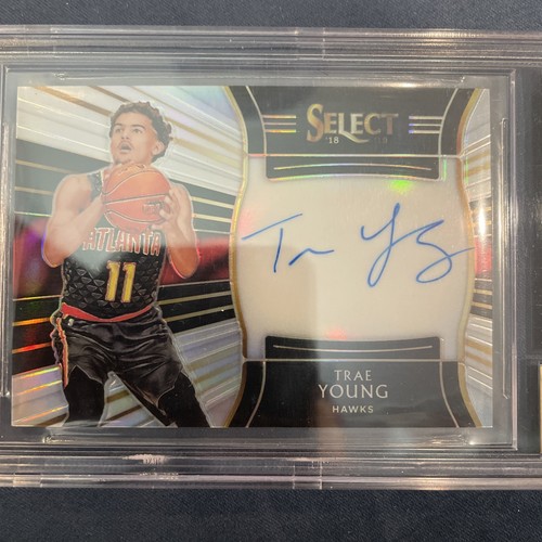 Trae Young [Gold] #TYG 2018 Panini Select Rookie Signatures card