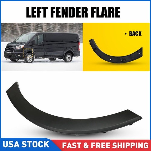 1PCS For Ford Transit 2015-2022 Left Driver Side Door Fender Flare Molding Trim
