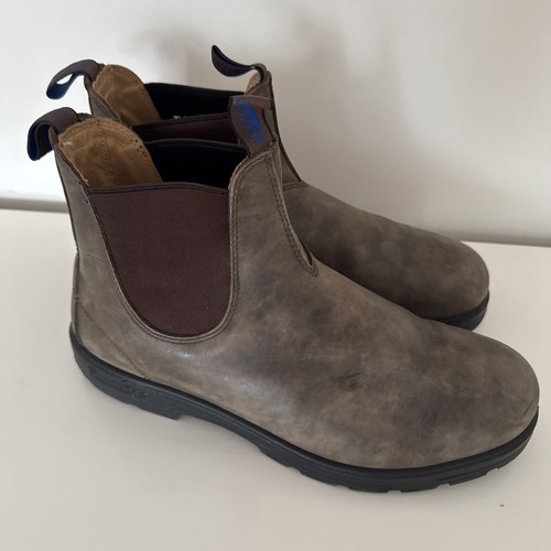 Blundstone 584 Thermal Boots Men’s 12aus 13us Rustic Brown Winter Boot Chelsea