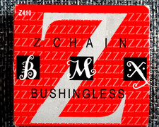 KMC Z410 Bicycle Chain 1/2" X 1/8" 112L NEW BMX zchain bike bushingless