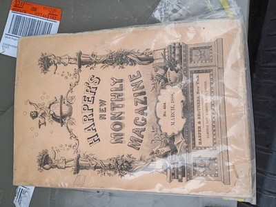 Harper's New Monthly Magazine March 1888 Issue 454 Illustrated Literature