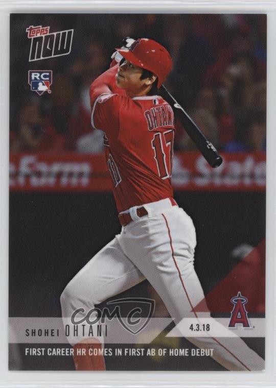 2018 Topps Now /8746 Shohei Ohtani #32 Rookie RC
