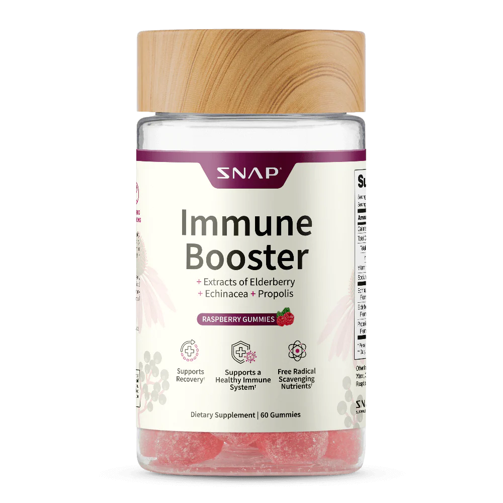 Snap Supplements Immune Booster Elderberry - 60 Gummies