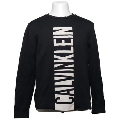 Calvin Klein Jeans, Sweatshirt, Größe: L, Schwarz, Print, Herren #9qg