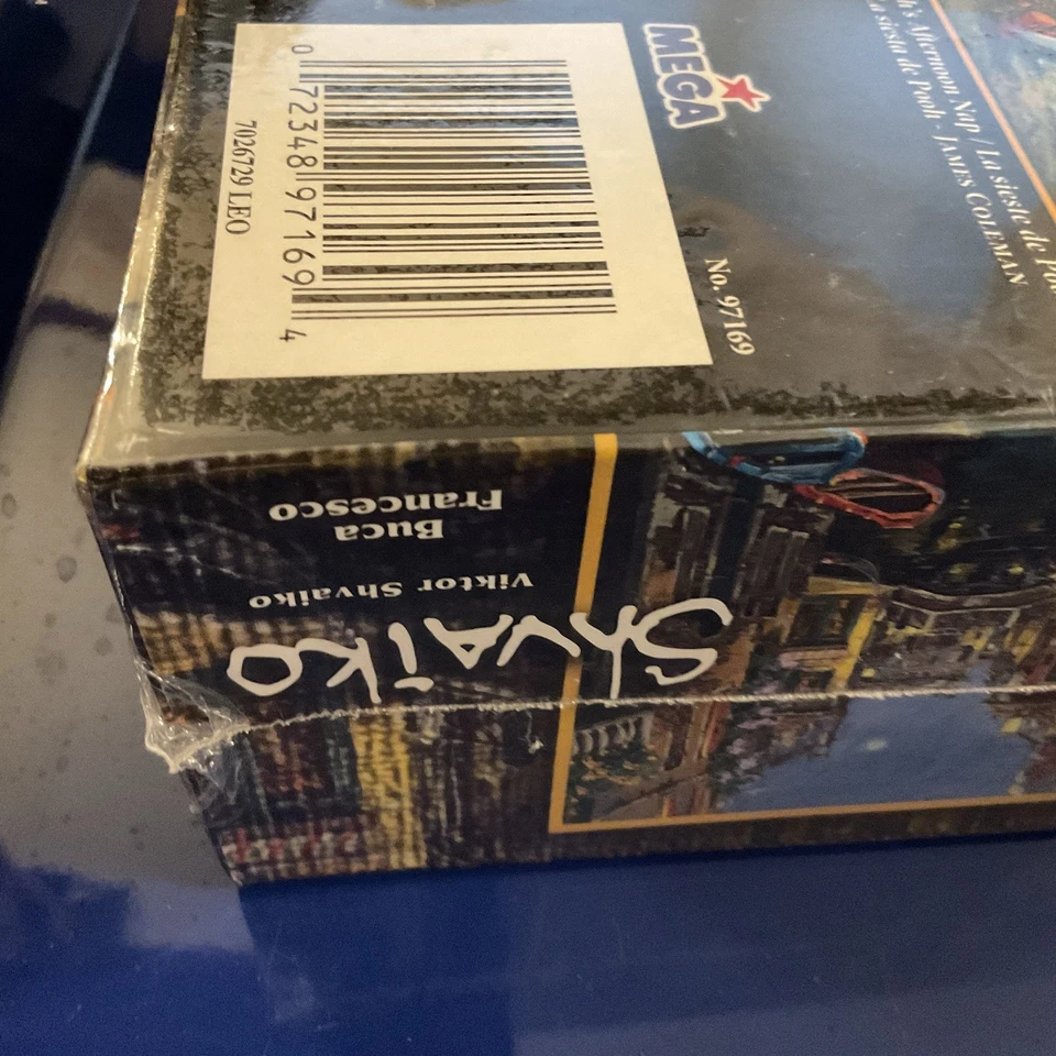 Viktor Shvaiko 1000 Pc Jigsaw Puzzle Buca Francesco Italy Glue and Book New - Image 3 of 4