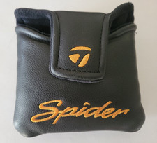  TaylorMade Spider Tour X Black Mallet Putter Headcover, 9.9/10 Condition