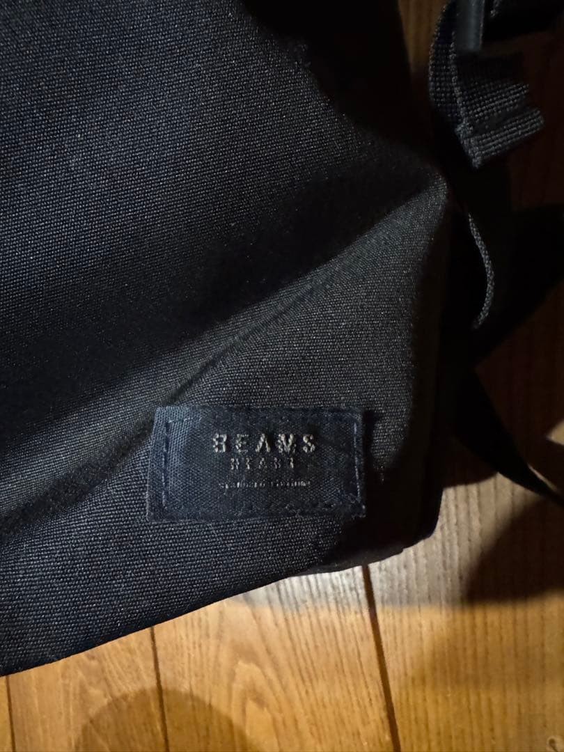 BEAMS Triangle Backpack Black - image 4
