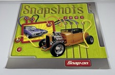 Snap-On Snapshots Calendar Collectible Classic Car Memorabilia 2001 Vintage
