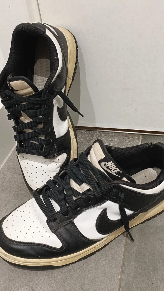 Size 8 - Nike Dunk Low Black White, photo 4 of 4