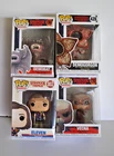 Funko Pop Stranger Things Lot of 4 Demobat, Vegna, Eleven and Demogorgon Figures