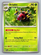 ariados pokemon card value 2022 TG09/TG30 - Brilliant Stars - Trainer Gallery Weakness Fighting 2 Retreat Cost Ariados - 2022 Pokemon Brilliant