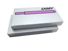 Fountain Pen Cartridge Ink Violet 1 Box 5 Pieces x 2 Box Set LT10