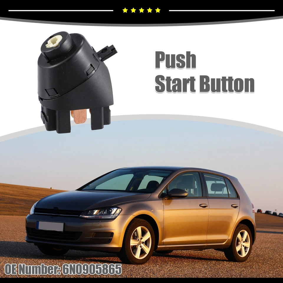 Pieza de 1 apto para Volkswagen EuroVan 1993 interruptor de arranque de encendido moldura Foto 2 de 4