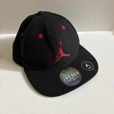 Air Jordan Jumpman Youth Kids Snap Back Cap Hat Basketball Black Baseball Logo