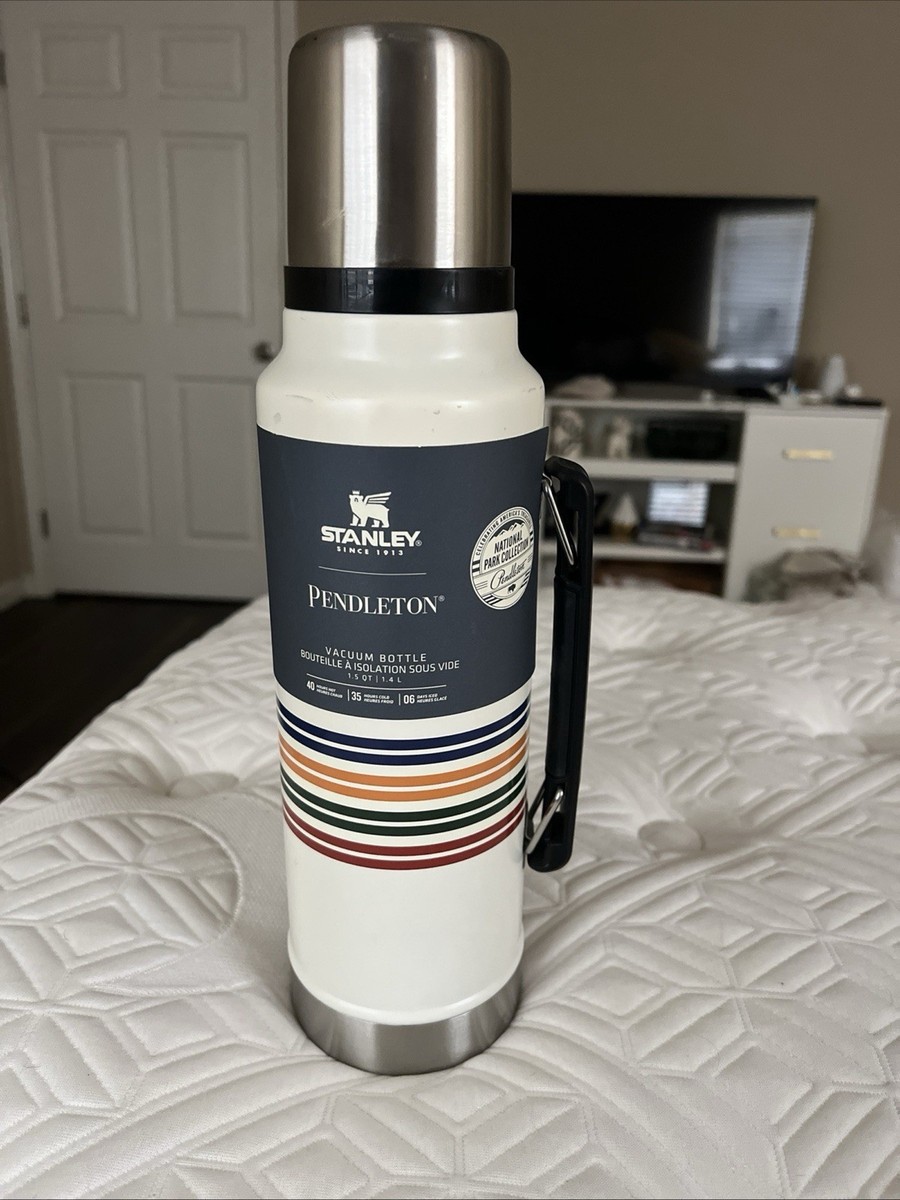 Pendleton Stanley Vacuum Thermos QT Capacity National Park
