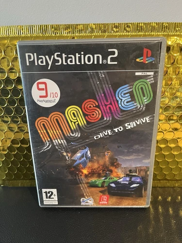 Mashed Drive to Survive - PS2 (Sony PlayStation 2, 2004) with Manual VGC!