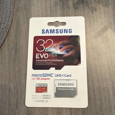 Samsung EVO Select 32GB Class 10 - MicroSDHC Card with Adapter - (MB-ME32GA/AM)