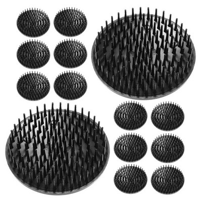 15 Pcs Kopfhaut-Shampoo-Bürste Zur Kopfhautreinigung Massageburste Kamm Für Die