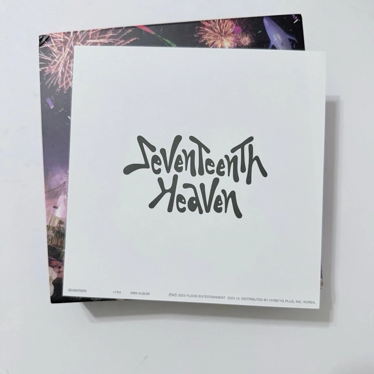 Seventeen seventeenth heaven album with Seungkwan signed postcard & photocards image 6