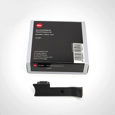 Original Leica Q Thumb Support  - Black thumb up grip for Leica Q TYP 116 #19501
